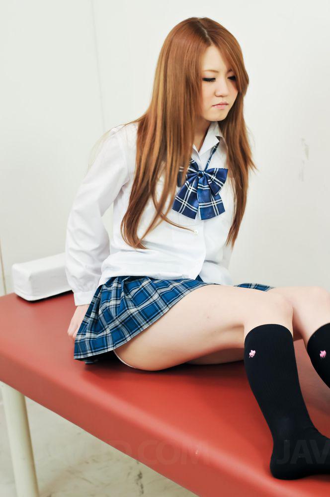 Shiofuky Horny Doctor Fingers The Trimmed Pussy Of Sakamoto Hikari Japanesebeauties