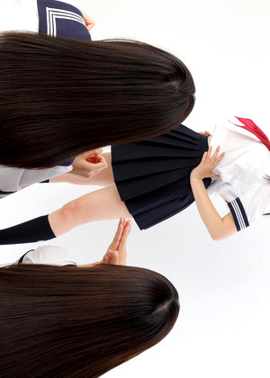 3 Japanese Schoolgirls JapaneseBeauties av model nude pics #13 パンツ学園 無修正エロ画像 AV女優ギャラリー