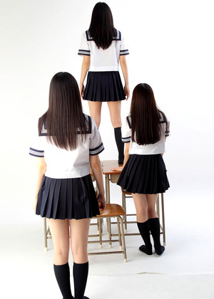 3 Japanese Schoolgirls JapaneseBeauties av model nude pics #17 パンツ学園 無修正エロ画像 AV女優ギャラリー