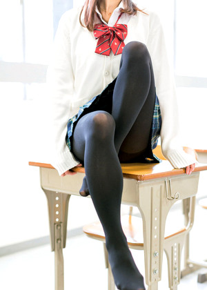 photo 10 くろタイ女子 無修正エロ画像  Black Tights Girl jav model gallery #2 JapaneseBeauties AV女優ギャラリ